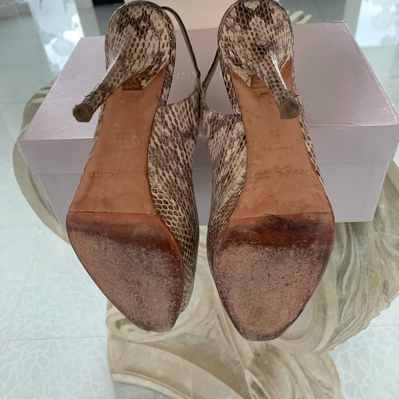 Jimmy Choo “Elaphe” Platform Sandals - Picture 4 of 6